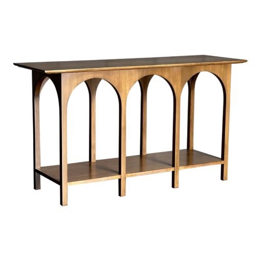 1950s t.h. Robsjohn-Gibbings Arch Coliseum Console Table for Widdicomb - Image 2