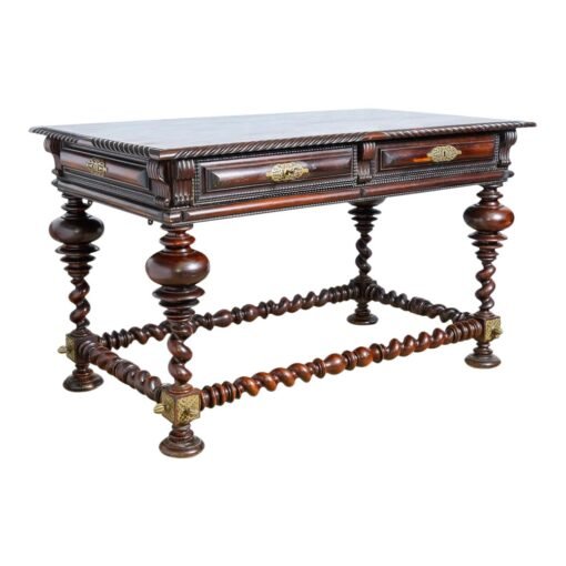 Antique Portuguese Rosewood Table - Image 2