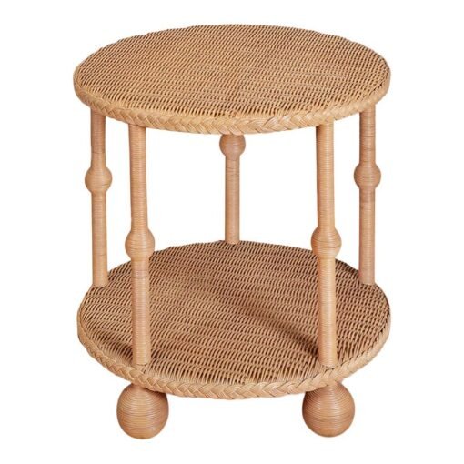 Bunny Williams Home Lucas Wicker Drinks Table - Image 2