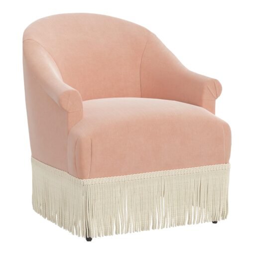 Fringe Chair in Titan Pink Champagne - Image 2