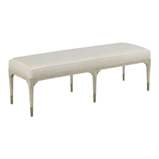 Modern Juliet White Bench